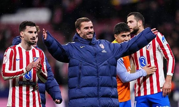 Antoine Griezmann đang thể hiện phong độ ấn tượng.