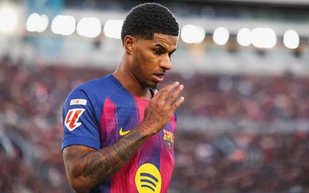 Rashford gặp vấn đề thể lực.