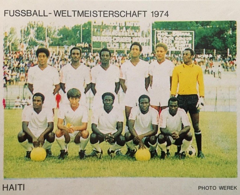 Tuyển Haiti ở kỳ World Cup đầu tiên.