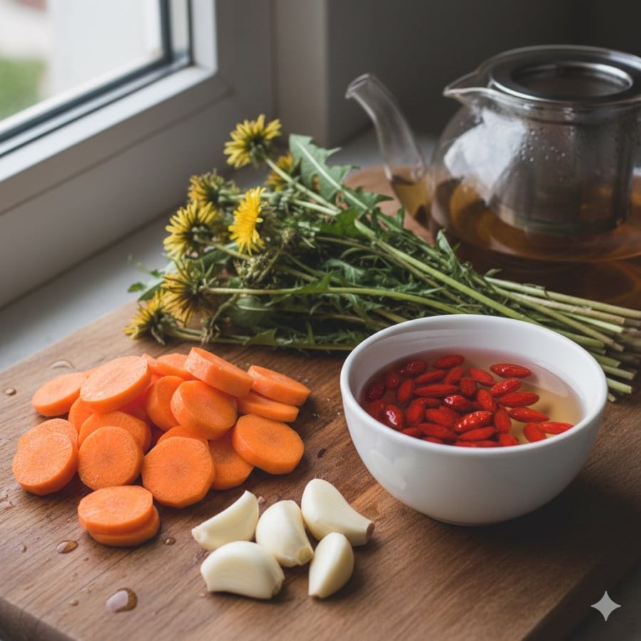 Những thực phẩm dễ tìm, giá hợp lý nhưng có thể hỗ trợ gan tốt nếu sử dụng đều đặn mỗi ngày.