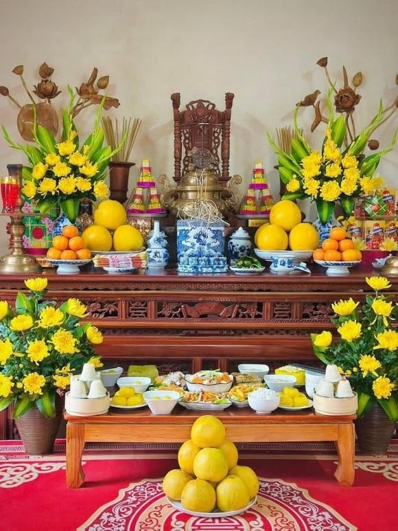 Dâng trà lên ban thờ còn gửi gắm mong ước về sự bình an, phúc lành.