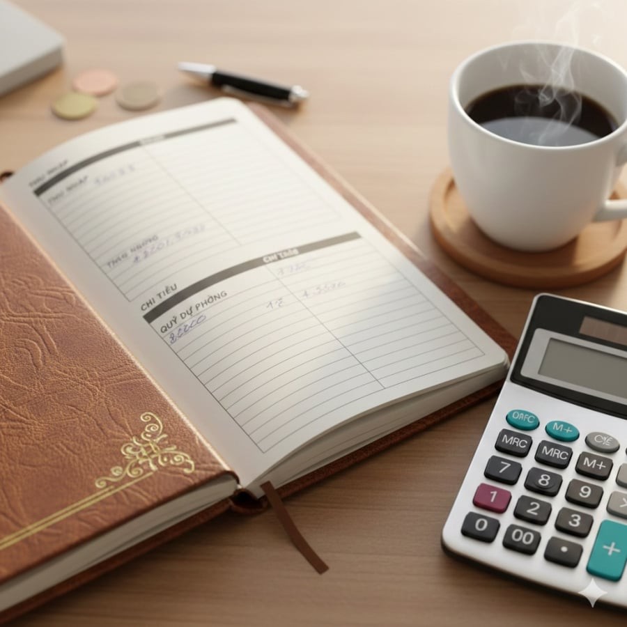 Theo dõi chi tiêu và xây dựng quỹ dự phòng là bước nền tảng để tạo sự an toàn tài chính bền vững.