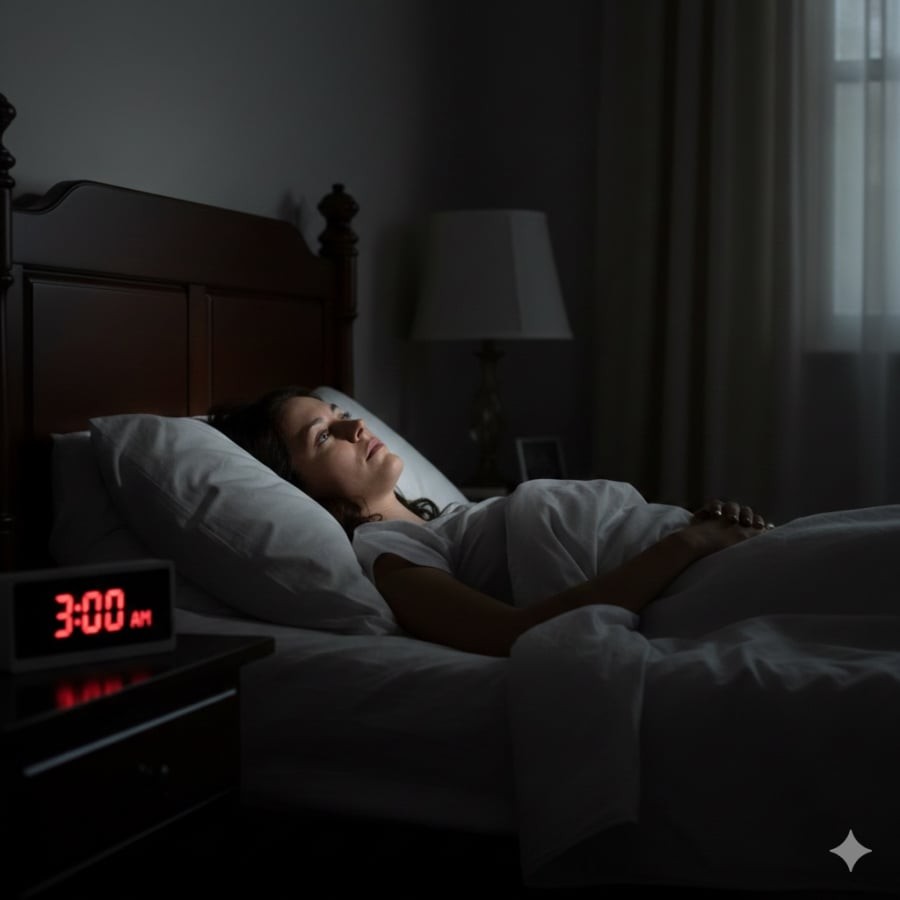 Nhiều người thường xuyên tỉnh giấc vào khoảng 3 giờ sáng dù trước đó ngủ rất sâu.
