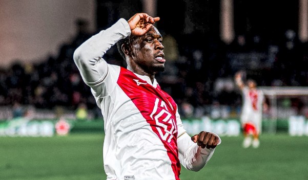 Balogun mở tỷ số từ sớm cho Monaco.