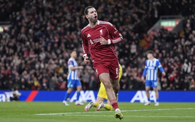 Dominik Szoboszlai là trụ cột Liverpool.