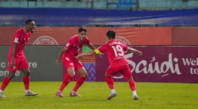 Quang Hải và đồng đội tự tin trước trận đánh lớn.