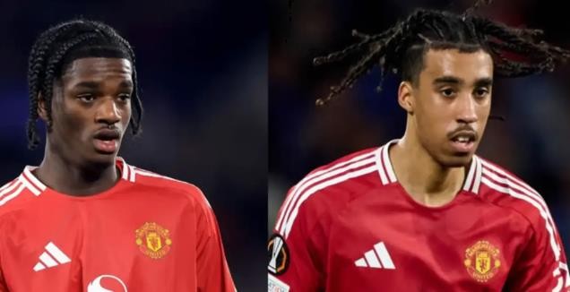 Bộ đôi trung vệ trẻ Ayden Heaven và Leny Yoro đến Dubai tập luyện.