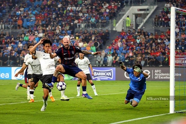 Johor Darul Ta'zim đã gây bất ngờ trước đối thủ Nhật Bản.