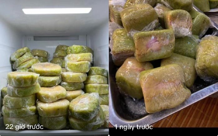 Trong suốt thời gian bảo quản, tuyệt đối không cấp đông lại bánh đã rã đông. 