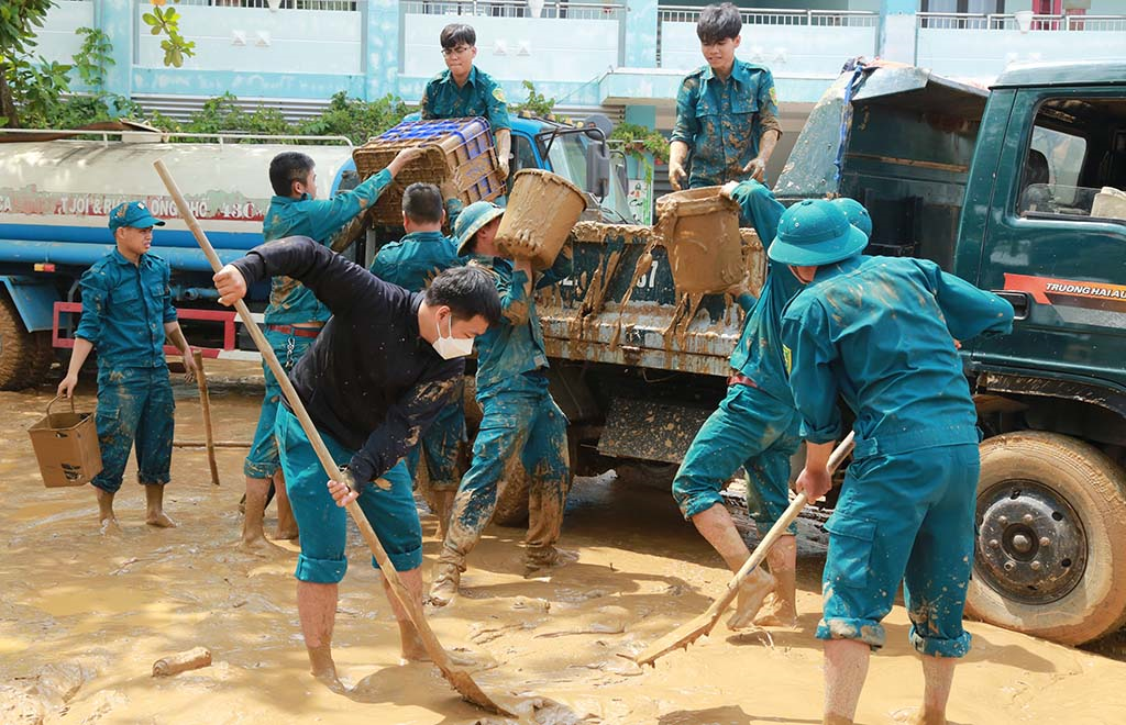 Lực lượng dân quân thường trực ở xã trên địa bàn tỉnh Đồng Nai được hỗ trợ 1,2 triệu đồng/người trong dịp Tết Nguyên đán. (Ảnh minh họa)