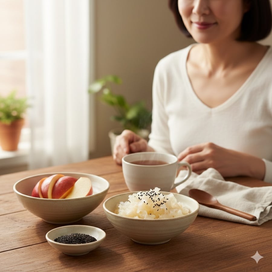 Chăm sóc nhan sắc không chỉ từ mỹ phẩm mà bắt đầu từ chế độ ăn uống hằng ngày.