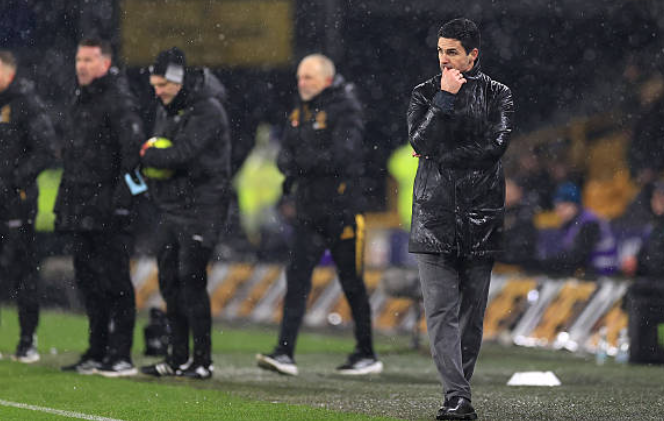 Arteta không giấu được sự thất vọng của mình.