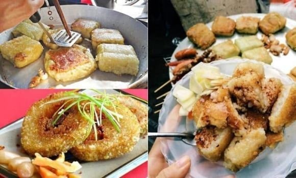 Sau Tết, nhiều gia đình thường đem bánh chưng còn lại đi chiên rán để tăng hương vị.