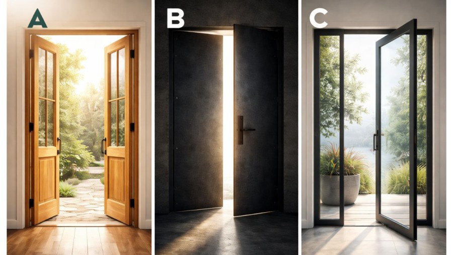 Bạn chọn cánh cửa nào