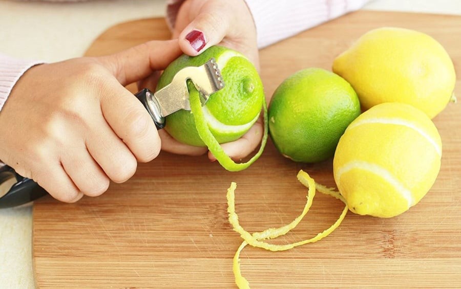 Hãy giữ lại vỏ chanh để dùng