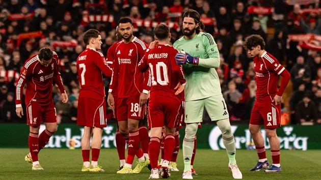 Liverpool cần 3 điểm để cạnh tranh vị trí top 4.