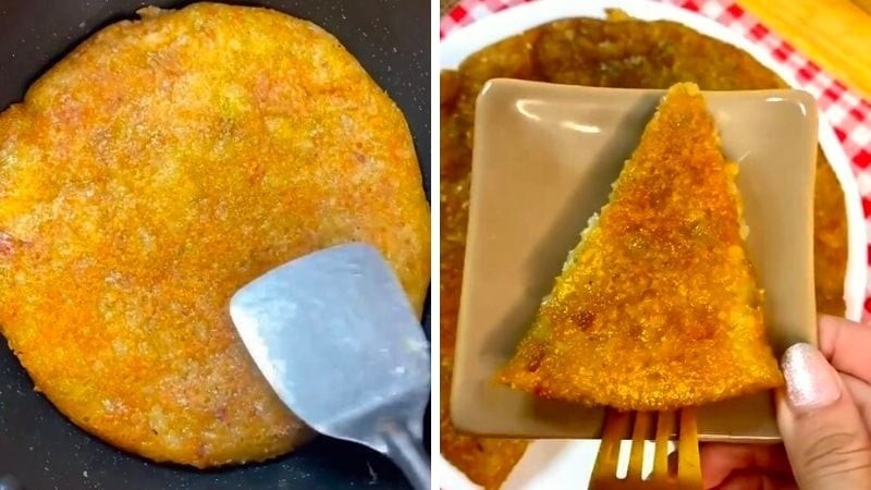 Phương pháp này đặc biệt phù hợp nếu bạn thích bánh chưng rán giòn nhẹ, giữ được vị dẻo thơm của nếp và nhân đậu xanh bên trong.