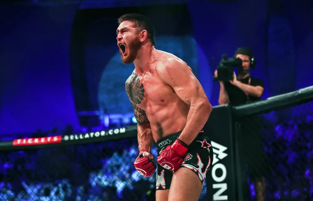 Johnny Eblen tại sự kiện Bellator 299