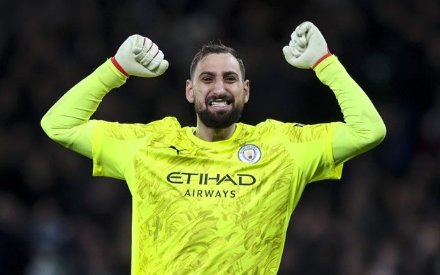 Donnarumma bắt chính trong tất cả 26 trận Ngoại hạng Anh kể từ khi gia nhập Man City vào mùa hè.
