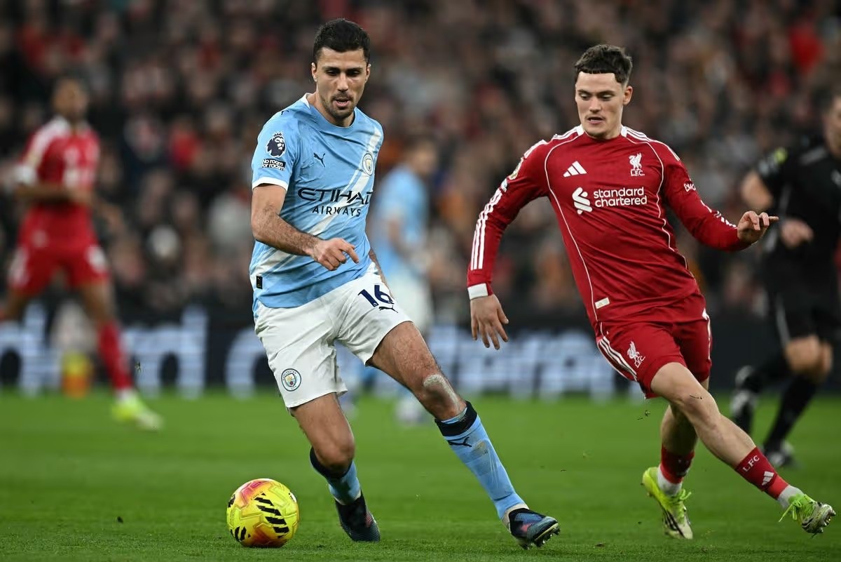 Rodri đang dần tìm lại phong độ tốt nhất tại mùa giải này.