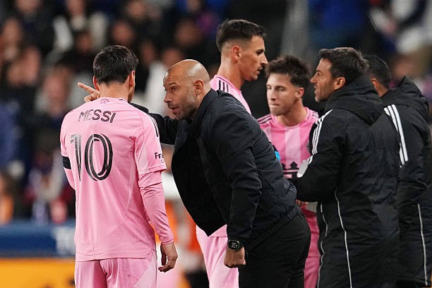 HLV Javier Mascherano và Lionel Messi có sự chuẩn bị không quá tốt trước thềm màn đọ sức với LAFC.