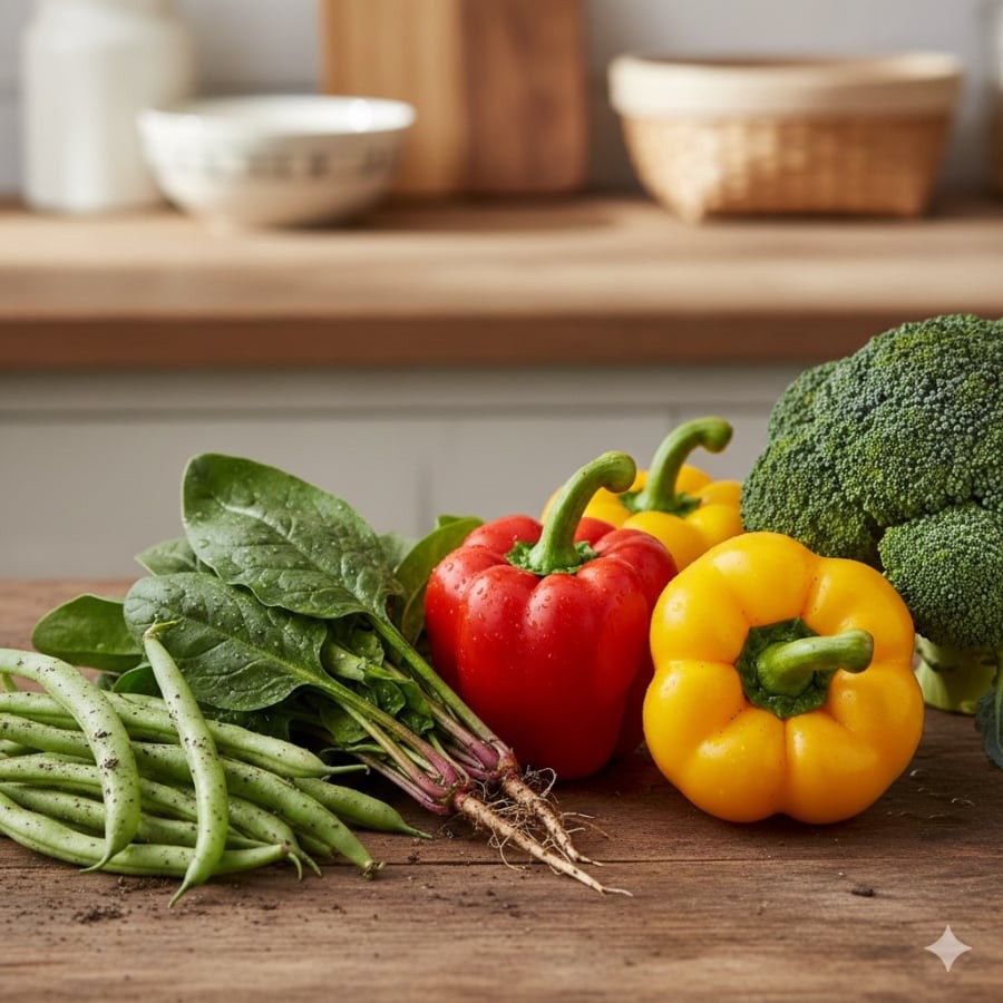 Một số nhóm rau có cấu trúc dễ giữ lại bụi bẩn và dư lượng thuốc bảo vệ thực vật nếu không được rửa kỹ.