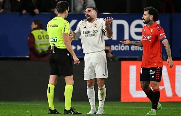 Carvajal sa sút thấy rõ ở tuổi 34.
