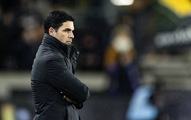 Áp lực sẽ đè nặng lên HLV Mikel Arteta nếu Arsenal tiếp tục không thể giành trọn 3 điểm.