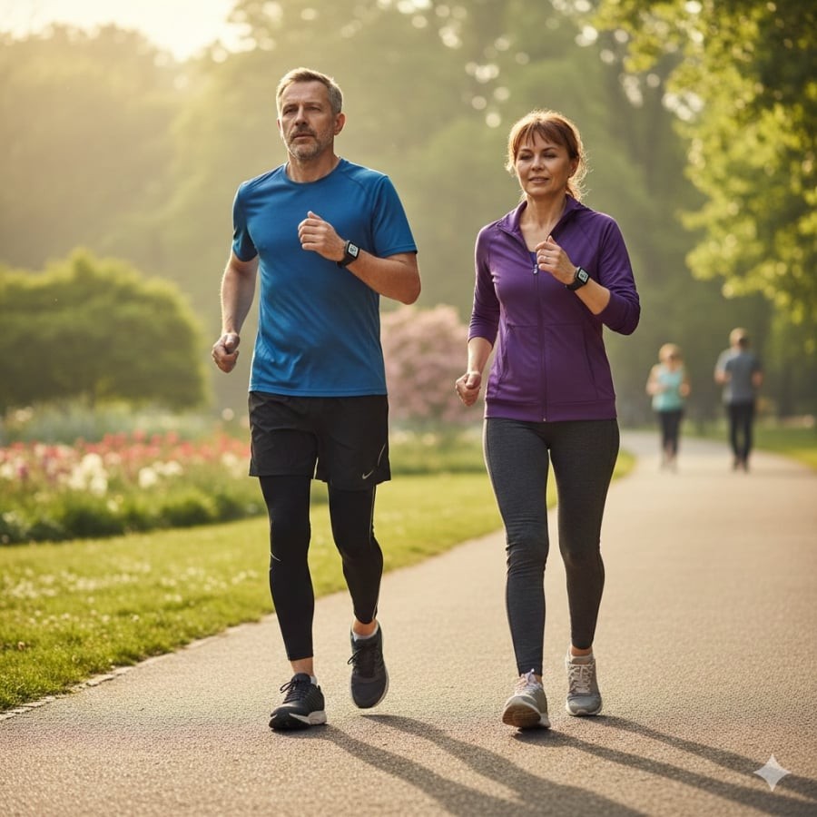 Duy trì ít nhất 15 phút đi bộ liên tục mỗi ngày có thể giúp cải thiện sức khỏe tim mạch và giảm nguy cơ bệnh tật.