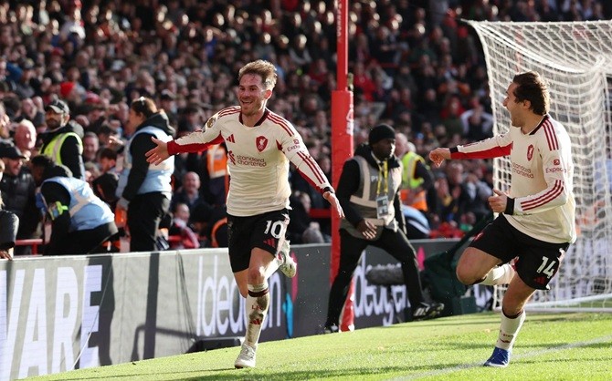 Liverpool đã giành chiến thắng vào phút chót.