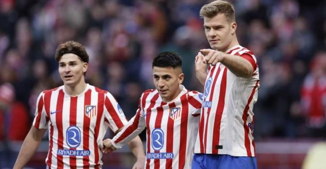 Hàng công Atletico Madrid rất đáng gờm.