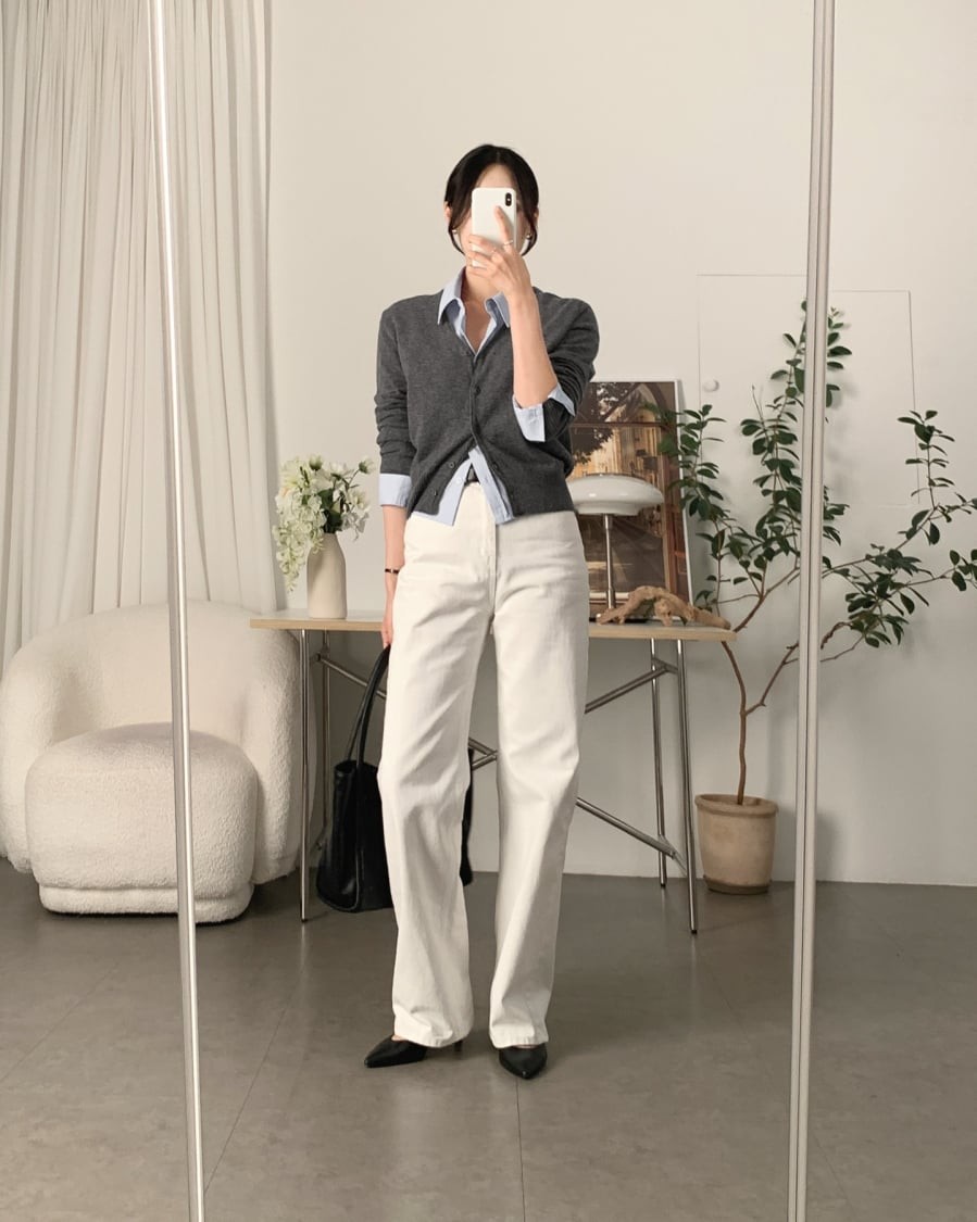 Xám đậm là gam màu trung tính mang hơi thở hiện đại và phóng khoáng. 