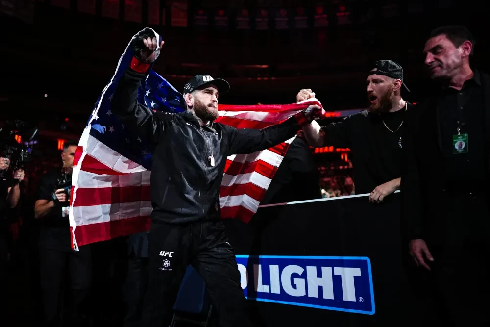 Sean Brady tại sự kiện UFC 322