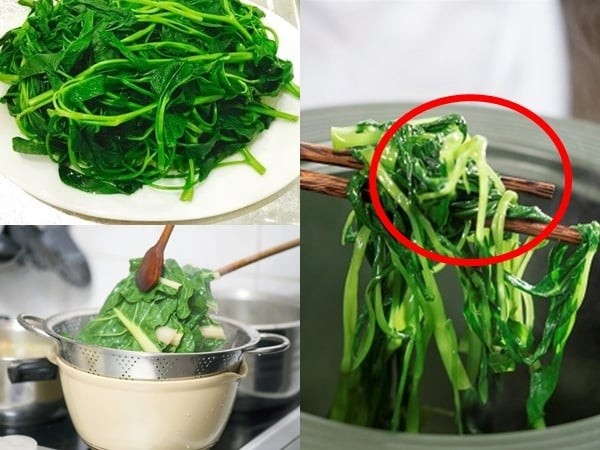  Nếu luộc sai cách, bạn không chỉ làm thất thoát dưỡng chất mà còn có thể vô tình đưa những chất không tốt vào cơ thể.