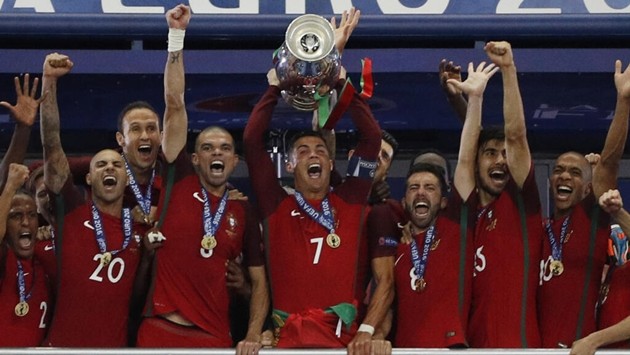 Chức vô địch Châu Âu lịch sử của đội tuyển Bồ Đào Nha.