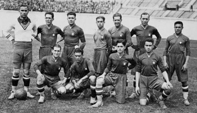 Đội tuyển Bồ Đào Nha năm 1928.