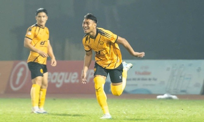 Thanh Hóa sử dụng thủ môn đá tiền đạo ở trận vừa qua.