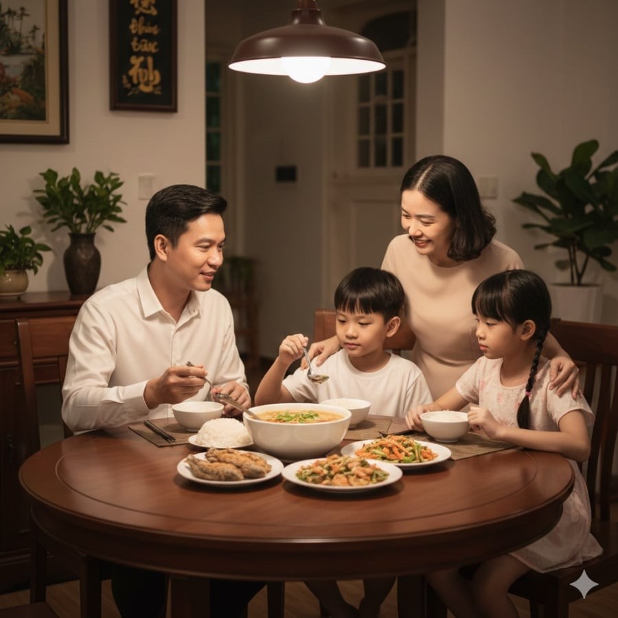 Dạy con biết chia sẻ và chịu trách nhiệm từ nhỏ là nền tảng hình thành lòng hiếu thảo.