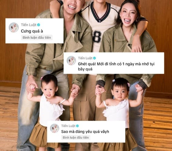 Những chia sẻ này càng khiến cư dân mạng đặt dấu hỏi lớn về việc gia đình anh có thêm cặp song sinh mà trước đó chưa từng công bố.