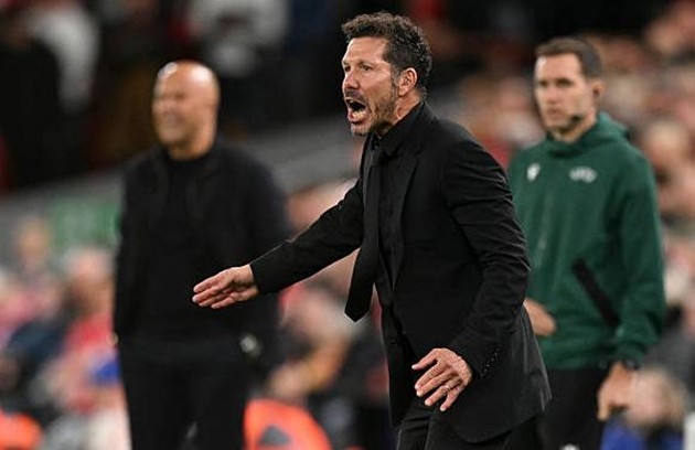 Khắc tinh Diego Simeone có thể khiến Liverpool lo lắng.