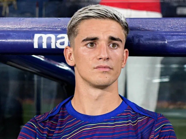 Gavi đã quay lại tập luyện.