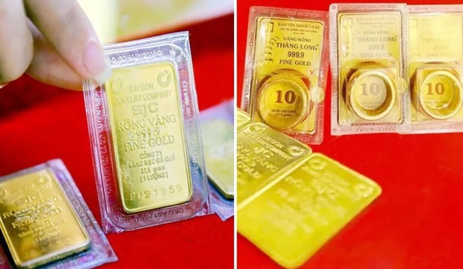 Giá vàng trong nước sáng 27/2 đồng loạt giảm sâu ở cả vàng miếng SJC và vàng nhẫn so với phiên cao điểm ngày vía Thần Tài. 