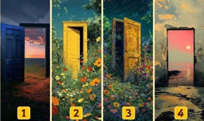 Hãy chọn 1 cánh cửa nhé!