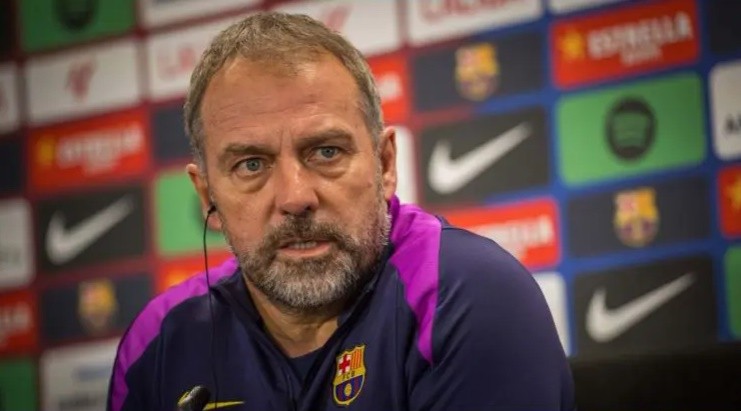 HLV Flick sắp đạt cột mốc 100 trận với Barca.