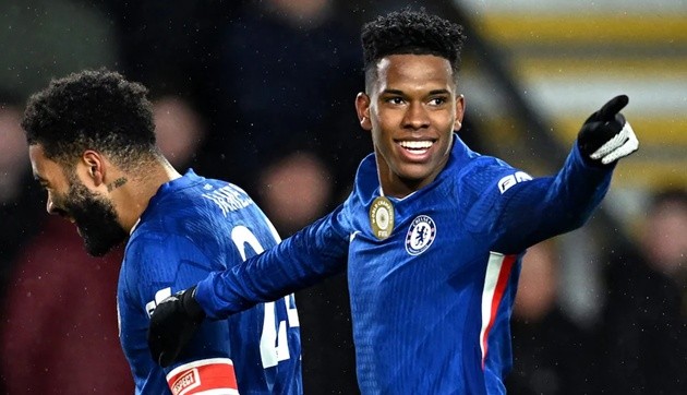 Estevao là điểm sáng hiếm hoi của Chelsea.