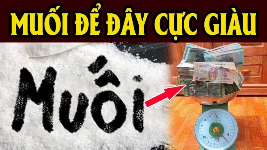 Mua muối trước Rằm tháng Giêng và đặt đúng chỗ là một nét đẹp trong văn hóa dân gian, mang ý nghĩa cầu may mắn và nhắc nhở con người trân trọng tài lộc.