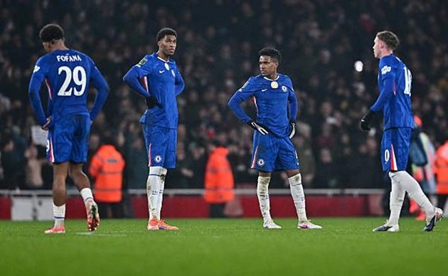 Chelsea bị đánh giá thấp hơn Arsenal ở trận đấu sắp tới.