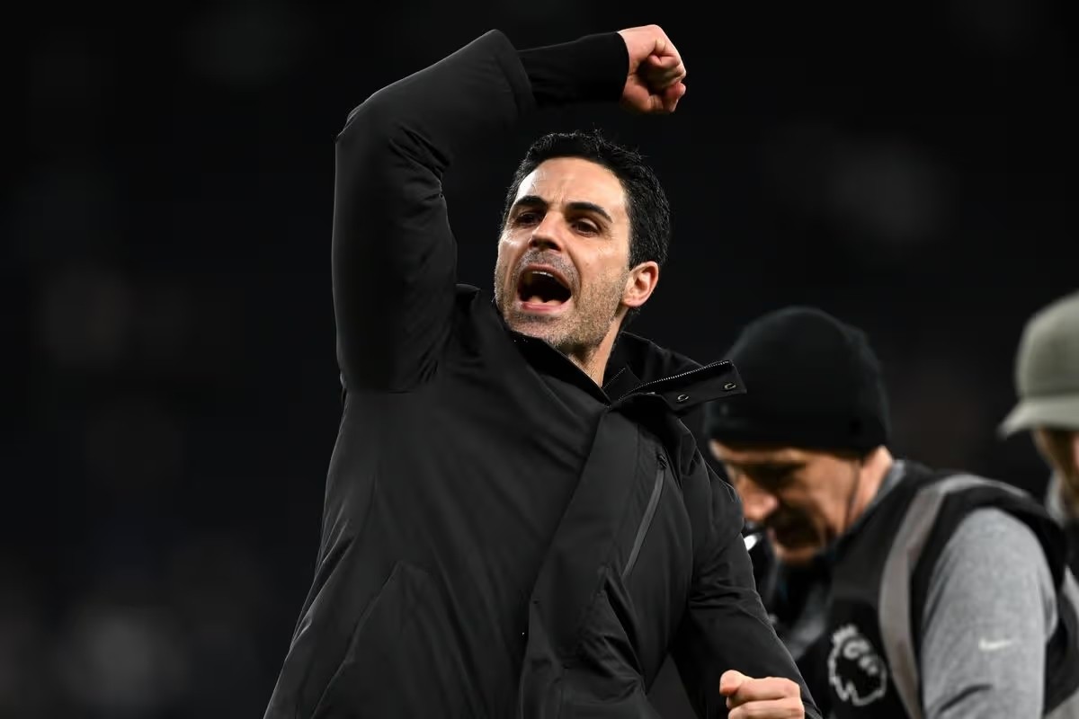 Đội bóng của HLV Mikel Arteta đang dẫn đầu bảng xếp hạng Ngoại hạng Anh.