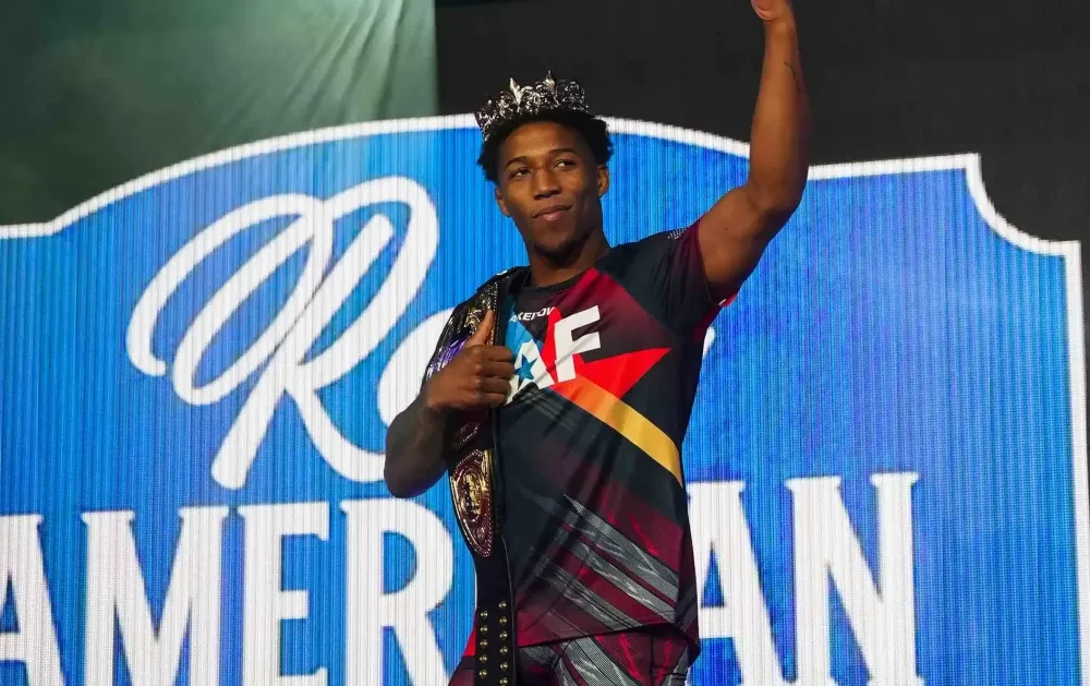 David Carr thi đấu tại sự kiện RAF