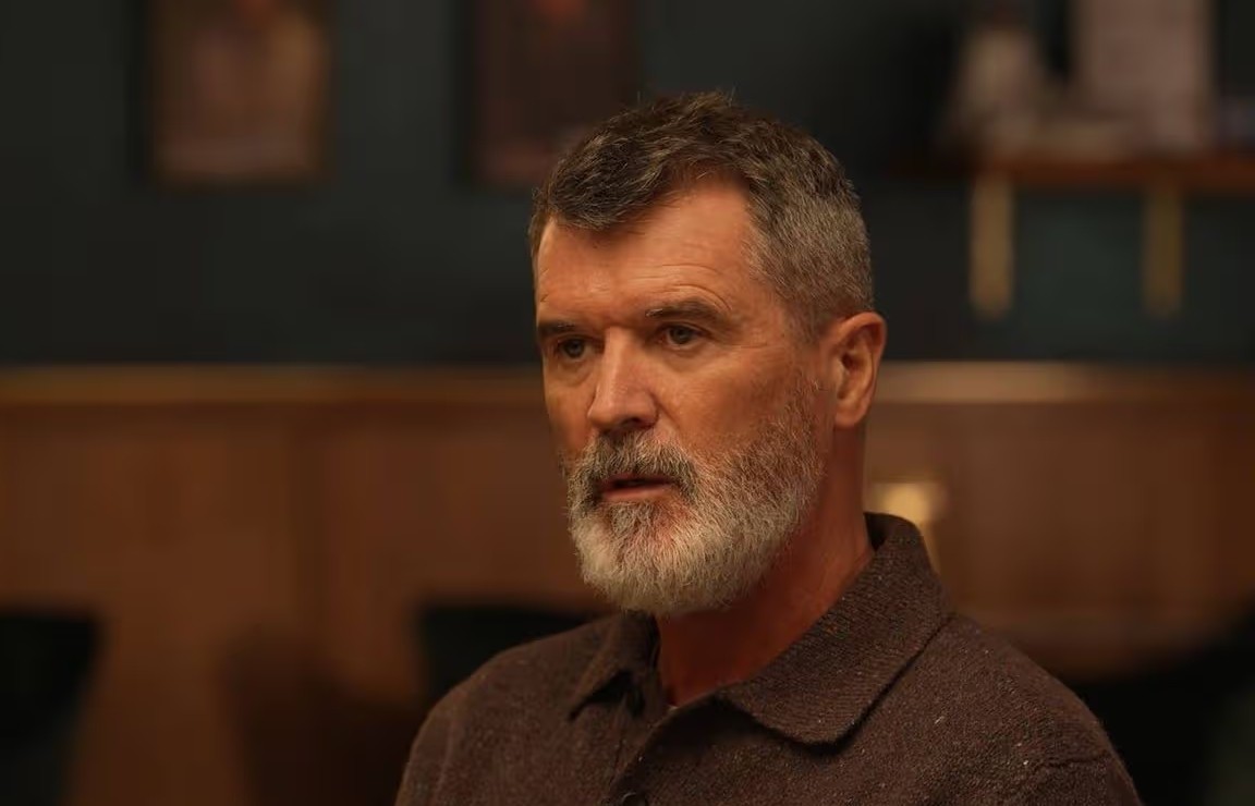 Roy Keane trên chương trình The Overlap.